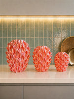 Sereni Silk Blush design vaas verkrijgbaar in drie formaten
